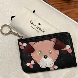 Kate spade key ring card case never worn